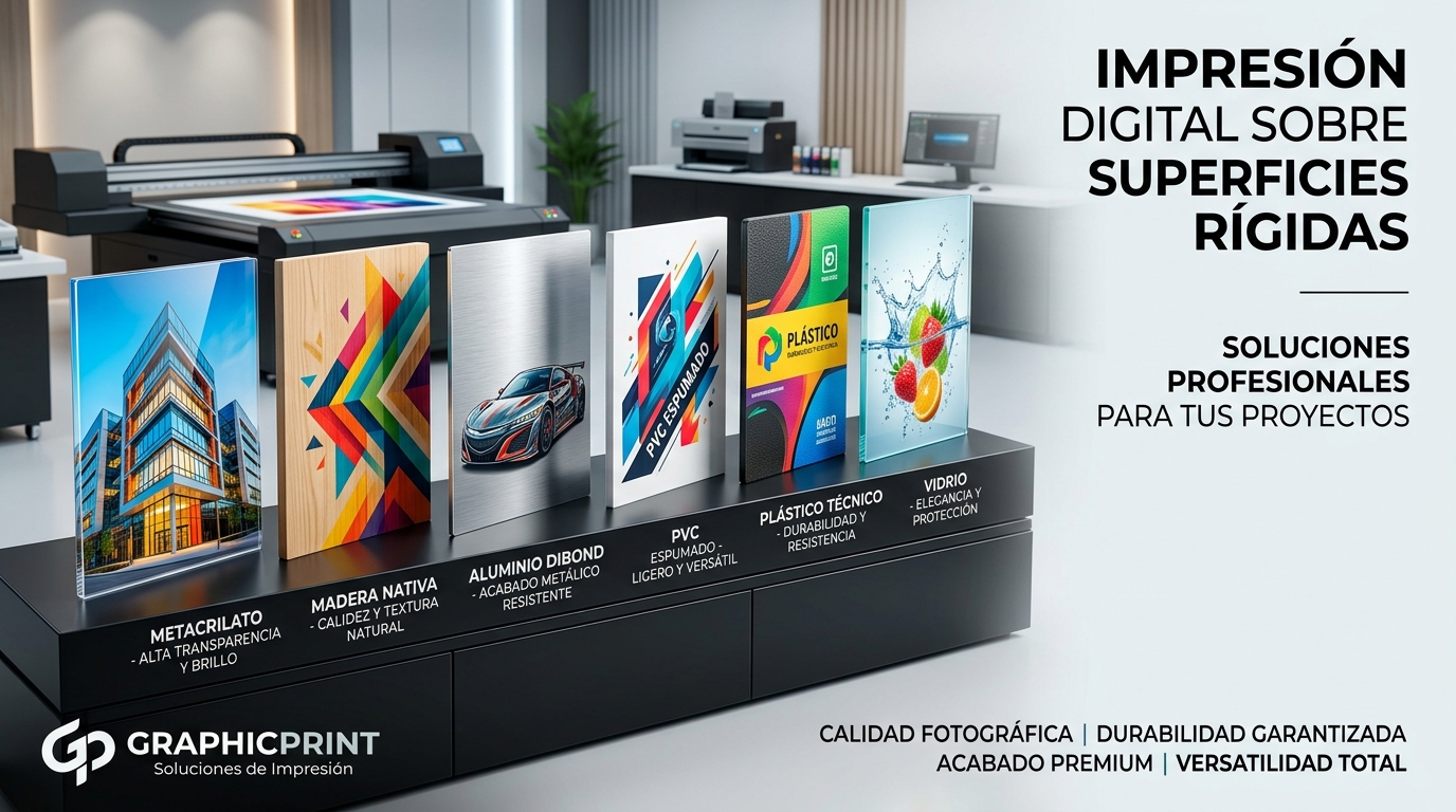 Impresión rígidos